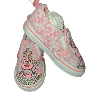 Vans Pink Yo Gabba Floral Slip-On Sneakers - Kids